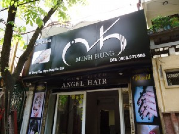 Thiết kế và thi công biển quảng cáo hair salon (hiệu làm tóc)