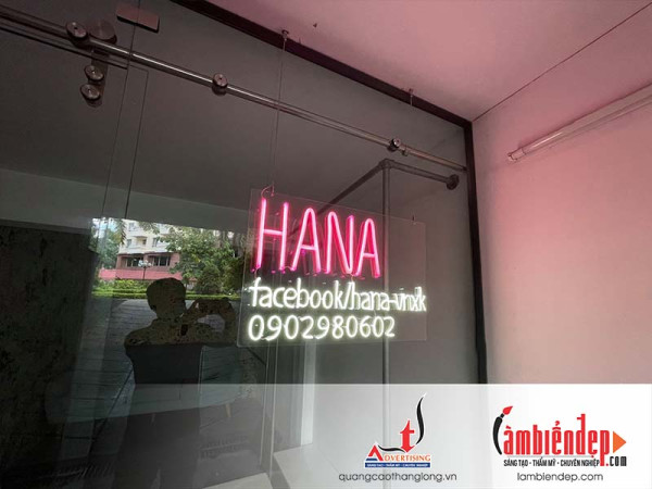 Đèn Led Neon trang trí cửa hàng