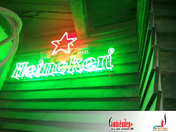 Thi công biển hiệu, chữ, dùng đèn neon sign