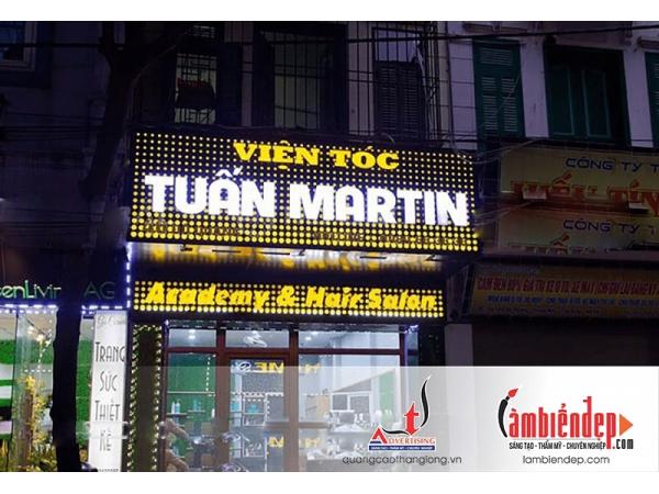 Biển mẫu tóc thời trang đẹp cho cửa hàng làm tóc