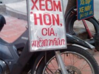 Biển quảng cáo hài hước 2014