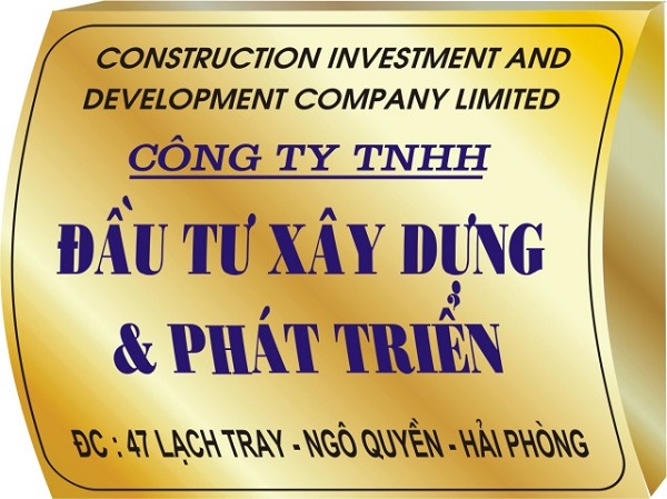 Các chất liệu phổ biến làm biển công ty, văn phòng